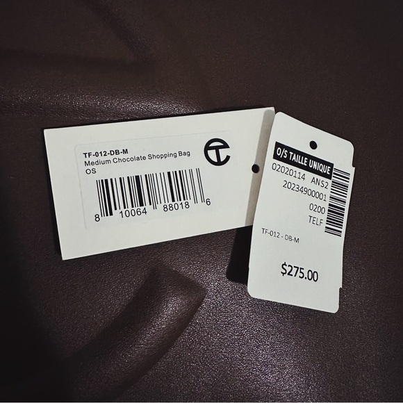 TELFAR - Medium Shopping Bag (Chocolate) - Picture 4 of 4